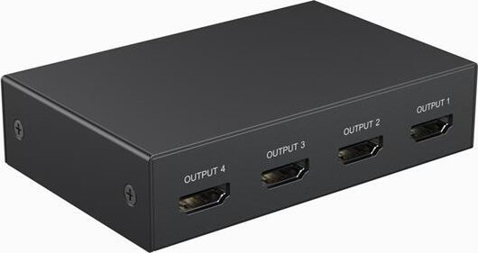 Gembird DSP-HDMI4K-4P-01 4-portos HDMI Elosztó Splitter - Fekete
