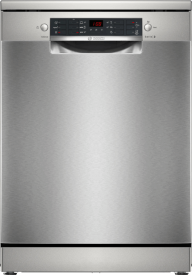 Bosch SMS26AI01F Szabadonálló Mosogatógép 60cm 12 teríték - Inox