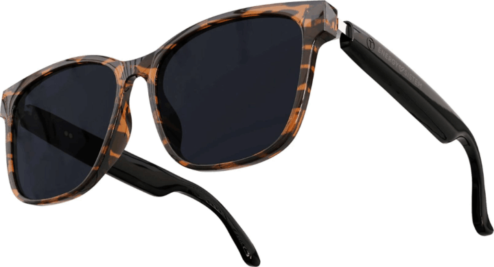 Energy Sistem EN 500123 Napszemüveg beépített mikrofonnal és hangszóróval - Fekete/Leopárdmintás