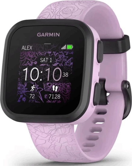 Garmin Bounce LTE GPS Nyomkövetős Gyermek Okosóra - Lila mintás