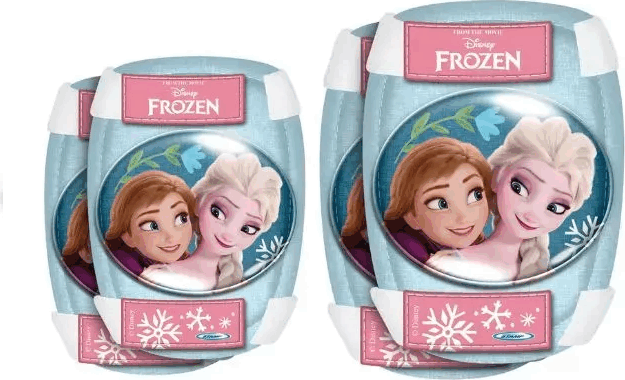 Samp Jégvarázs mintájú Gyerek könyök-és térdvédő