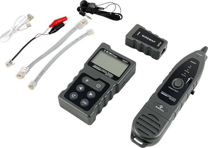 ALANtec NI057 Hálózati PoE Kábelteszter UTP/STP kábelekhez