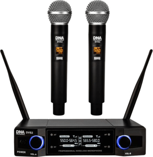 DNA DVS2 Vezeték nélküli Mikrofonrendszer - Fekete
