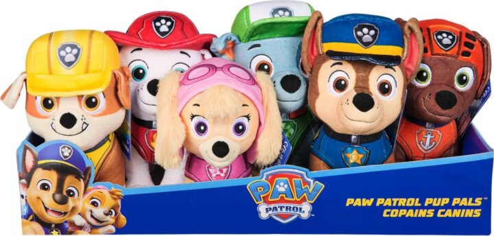 Spin Master Mancs Őrjárat Plüss figura 22 cm - Többféle