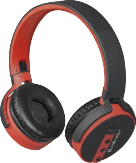 Defender Freemotion B530 Bluetooth Fejhallgató Headset - Fekete/Piros