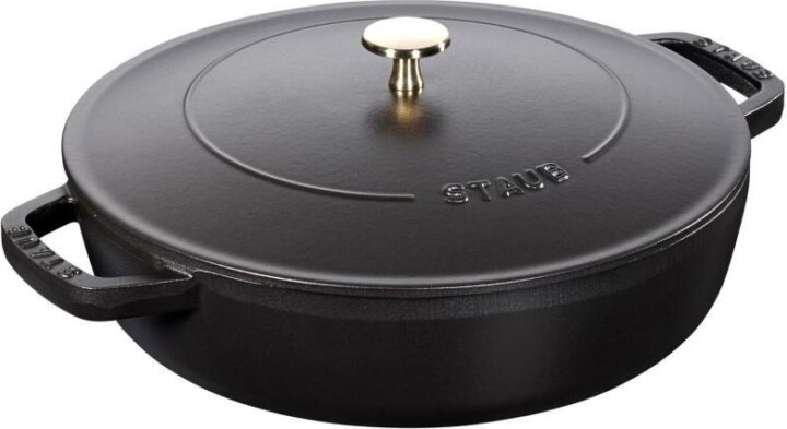 Staub 40511-472-0 Öntöttvas Sütöedény Ø 28cm 3,7L - Fekete