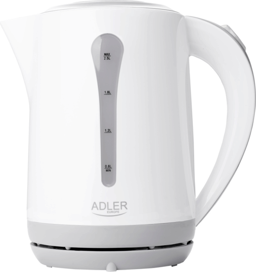 Adler AD 1244b Vízforraló 2,5L 2200 Watt - Fehér