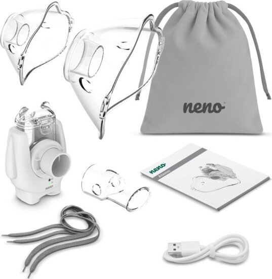 Neno Atemo Akkus Hordozható ultrahangos inhalátor - Átlátszó