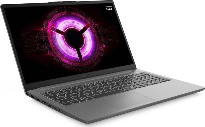Lenovo LOQ 15ARP10E Laptop Szürke (15.6" / AMD Ryzen 7-7735HS / 16GB / 1TB M.2 SSD / Nvidia GeForce RTX 3050)