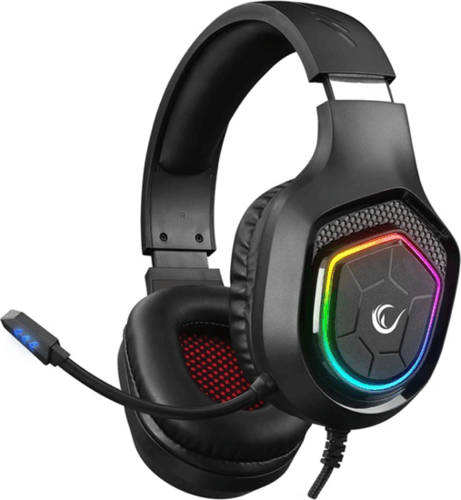 Rampage RM-K90 Vector Vezetékes Gamer Fejhallgató Headset - Fekete