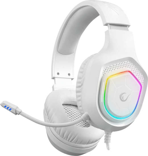 Rampage RM-K90 Vector Vezetékes Gamer Fejhallgató Headset - Fehér
