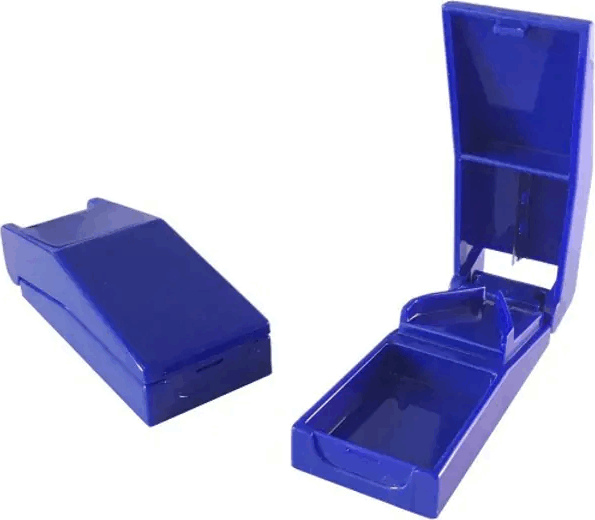 Sundo 24410 Műanyag Gyógyszer tabletta vágó eszköz - Kék