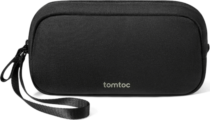 tomtoc Light-T12 Essential Tech Kábel és Adapter Rendszerező Tok - Fekete