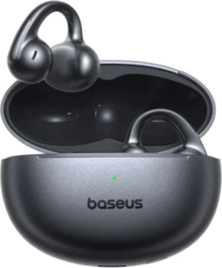 Baseus Bowie MC1 Pro Open-Ear TWS Bluetooth Fülhallgató Headset Töltőtokban - Fekete