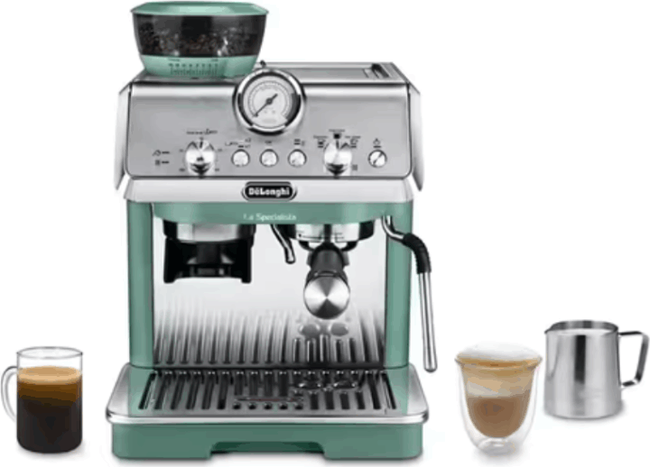 DELONGHI EC9155.GR La Specialista Arte Manuális Kávéfőző 1400 Watt - Zöld