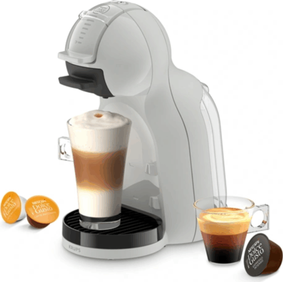 Krups KP143GF0 Mini Me 2 Dolce Gusto Kapszulás Kávéfőző 1500 Watt - Szürke