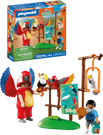 Playmobil 72074 Animals & Friends - Állatkerti Kabalafigura