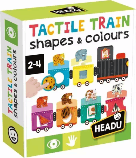 Headu Tapintsd ki! - Formák és színek tanulóvonat