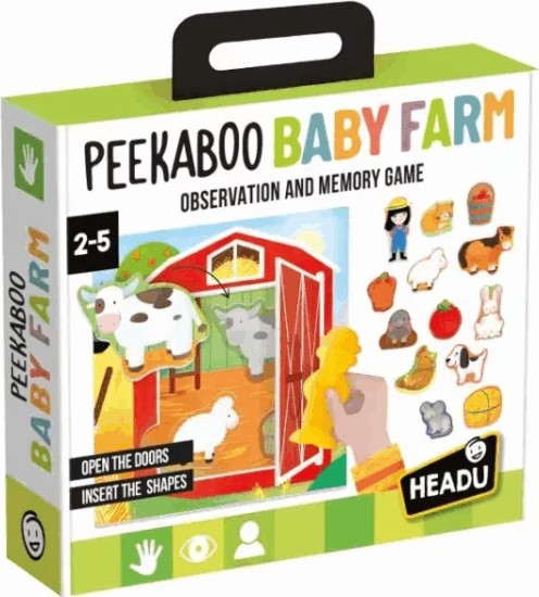 Headu Kukucs ki van ott? - Baby Farm oktatójáték kicsiknek