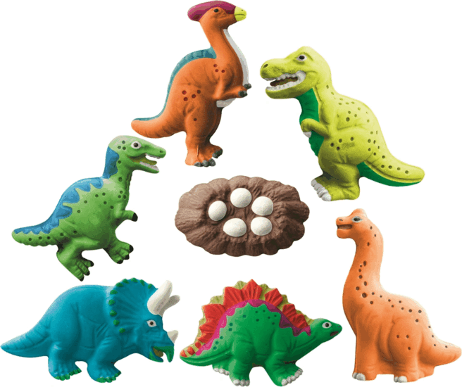 Creative Kids Dinó/Űrhajó gipszkiöntő és kifestő szett - Többféle