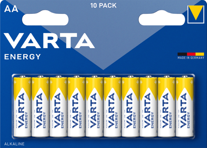 Varta 4106229491 Energy AA (LR6) Alkáli Ceruzaelem 1.5V (10db / csomag)