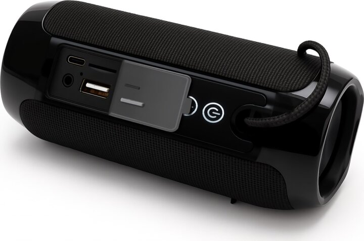 Squeak SQ1008 Hordozható Bluetooth Jet hangszóró - Fekete