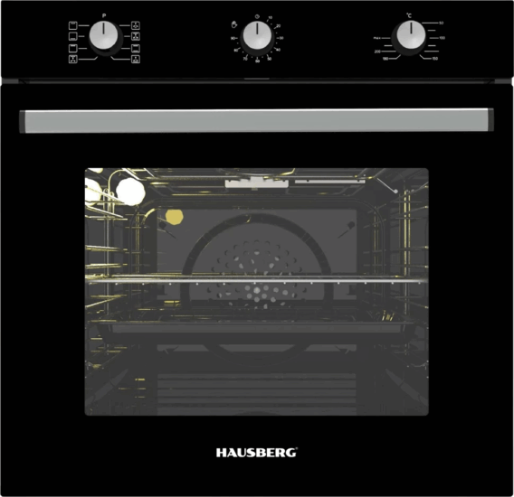 Hausberg HB-8053NG Beépíthető Elektromos sütő - Fekete