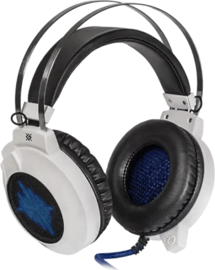 Defender Icefall G-510G Vezetékes Gamer Fejhallgató Headset - Fehér/Kék