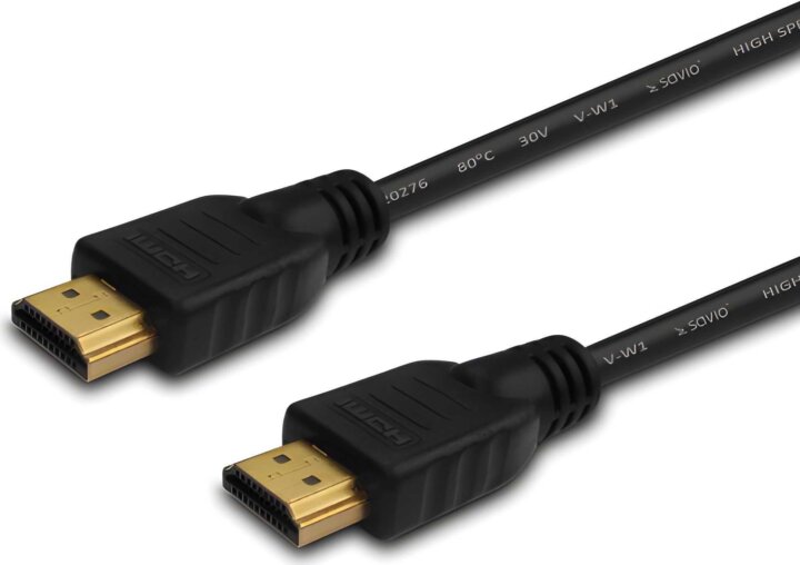 Savio CL-37 HDMI 1.4 (M/M) Kábel 1m - Fekete