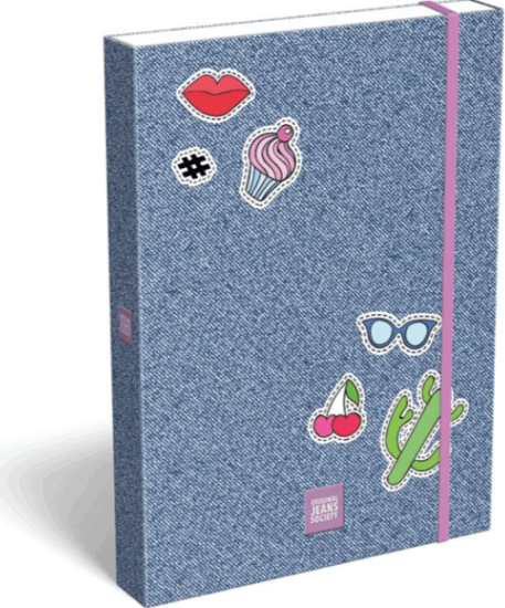 Lizzy OJS Girl A5 Füzetbox - Mintás