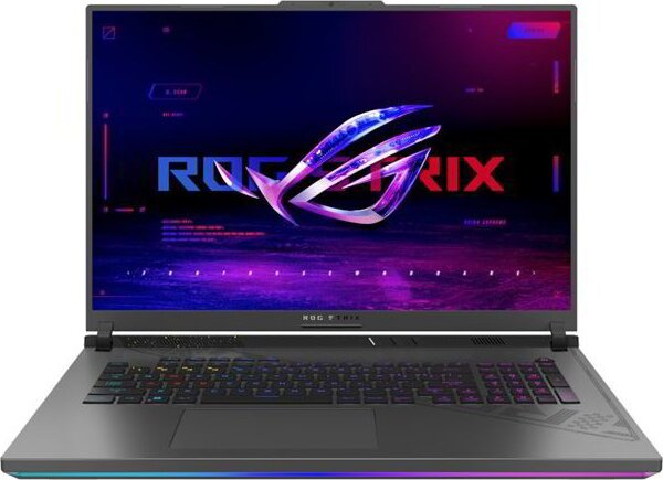 Asus ROG Strix G814PM-S8021 Laptop Szürke (18" / AMD Ryzen 9-8940HX / 32GB / 1TB M.2 SSD / Nvidia GeForce RTX 5060)