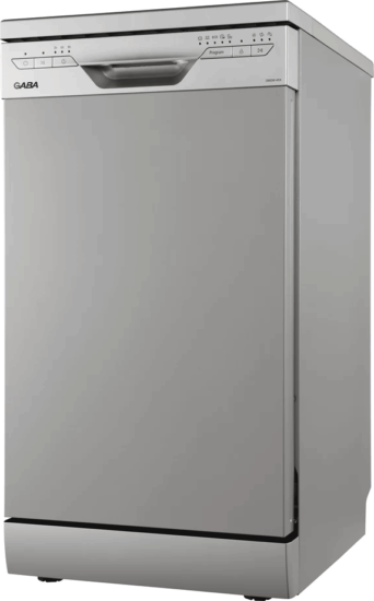 Gaba GMDW-45X Szabadonálló Mosogatógép 45cm 10 teríték - Inox