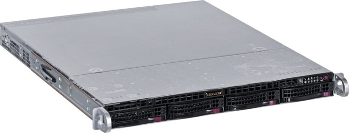 Supermicro CSE813MFTQC-R407CB 1U Rack Szerver (400W)