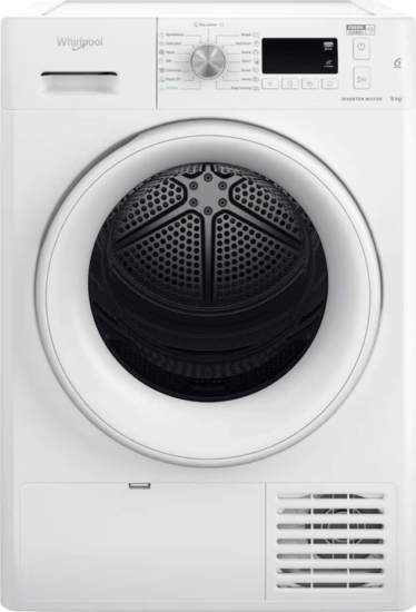 Whirlpool FFT M11 8X3 EE Hőszivattyús Szárítógép 8kg 176kWh - Fehér