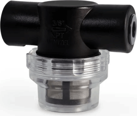 Alphacool 13888 ES Beépített Részecskeszűrő G1/4" apa - G1/4" apa