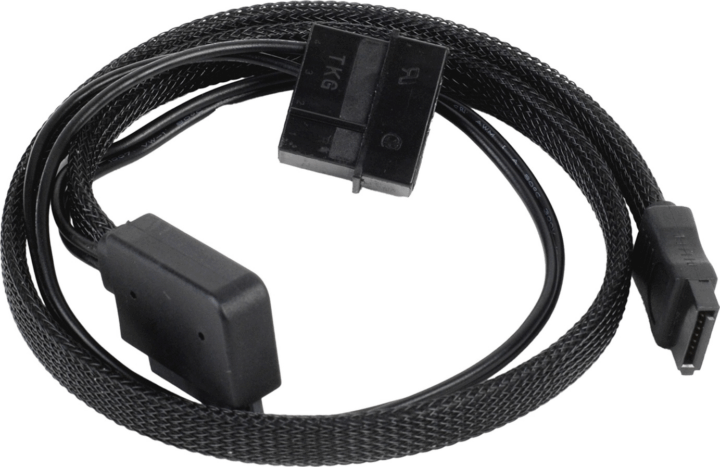 SilverStone SST-CP10 Slim SATA Kábel 50cm