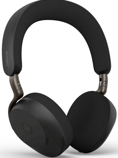 Jabra Evolve3 75 MS Bluetooth Fejhallgató Headset - Fekete