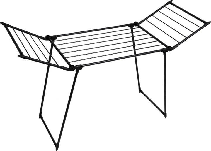 Promis Scopello SU118 Összecsukhato Ruhaszárító állvány 88 x 60 x 174 cm - Fekete