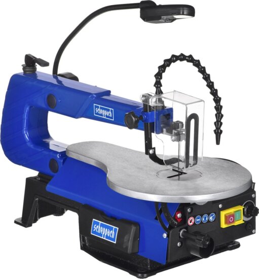 Scheppach SD1600V Elektromos Asztali Szúrófűrész Dekopír 120 Watt