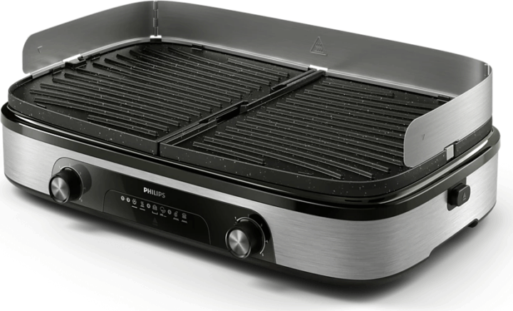 Philips HD6222/90 Elektromos Asztali Grillsütő 2400 Watt - Ezüst