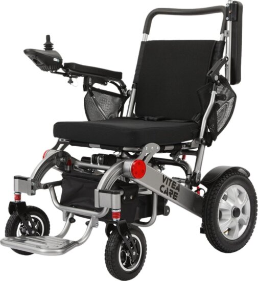 BC-EA8000F Összecsukható Elektromos Kerekesszék Max 136kg - Fekete