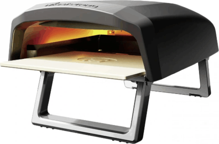 Masterproo BGMP-9169-BK-DE Gázos Kerti Pizzasütő - Fekete
