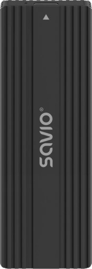 Savio AK‑84 M.2 USB 3.1 Külső SSD ház - Fekete