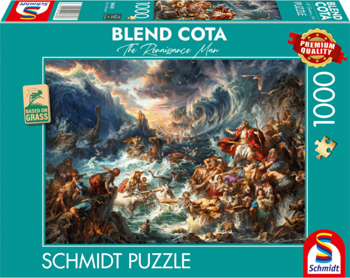 Schmidt Spiele Blend Cota - Az út a tengeren át 1000 darabos puzzle