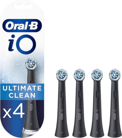 Braun Oral-B iO Ultimative Elektromos fogkefe Pótfej - Fekete (4db)