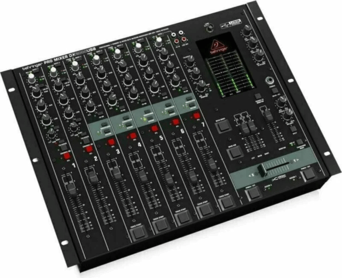 Behringer DX2000USB professzionális 7 csatornás Analóg DJ Keverőpult Mixer - Fekete