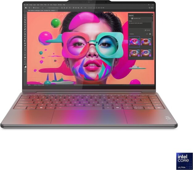 Lenovo Yoga 7 2in1 14ILL10 Laptop Szürke (14" Touch / Intel Core Ultra 7-256V / 16GB / 512GB M.2 SSD / Win 11 Home)