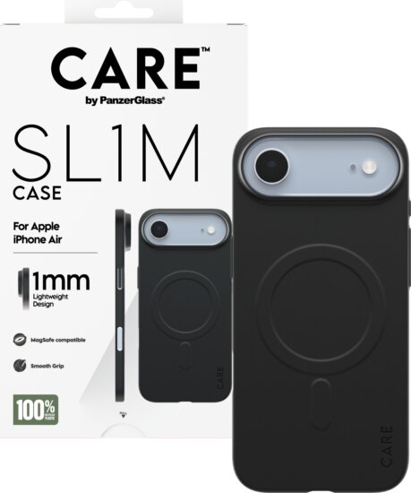 PanzerGlass CARE SL1M MagSafe iPhone Air Telefon Tok - Fekete