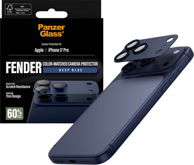 PanzerGlass PG79739 Fender iPhone 17 Pro Kameravédő Üveg