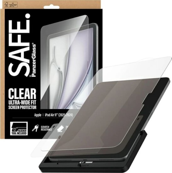 SAFE by PanzerGlass UWF iPad Air 11" Tablet Kijelzővédő Fólia
